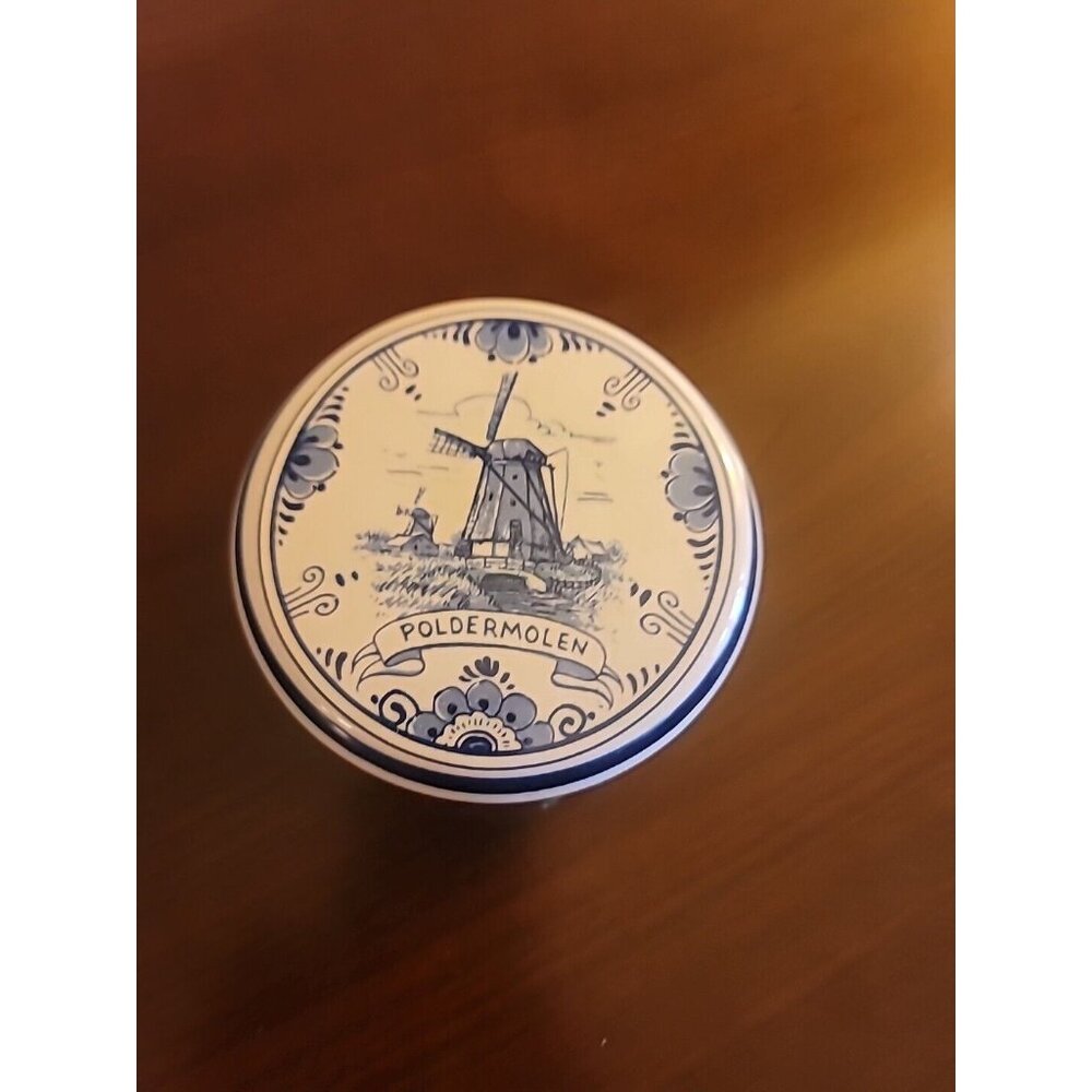 Polder Blue and White Art Glass